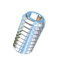 Allied Titanium 1/4-20 X 1/2 inch UNC  Set Screw, Socket Drive with Cup Point, Grade 2 (CP) 0001660